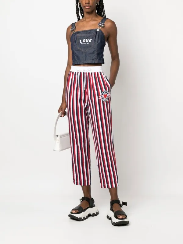 Moschino striped pants top