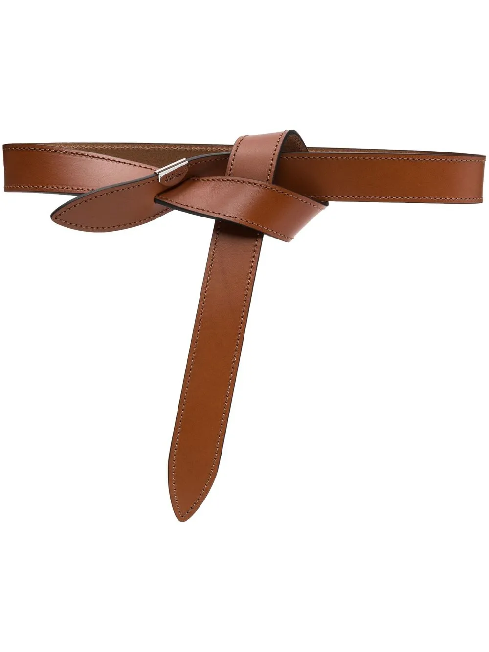 

Isabel Marant leather knot belt - Neutrals