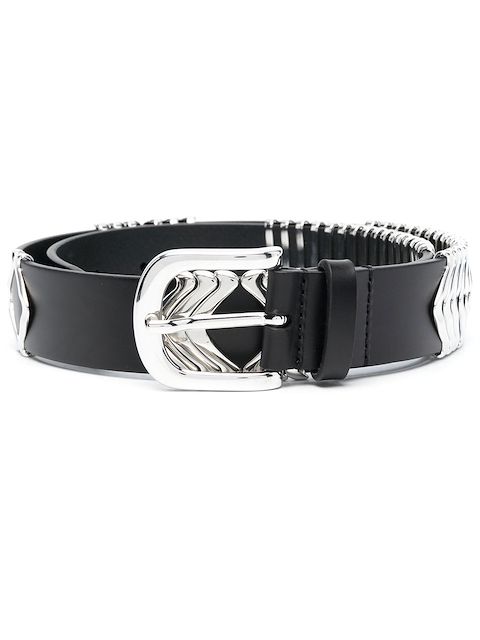 ISABEL MARANT chevron-detail belt