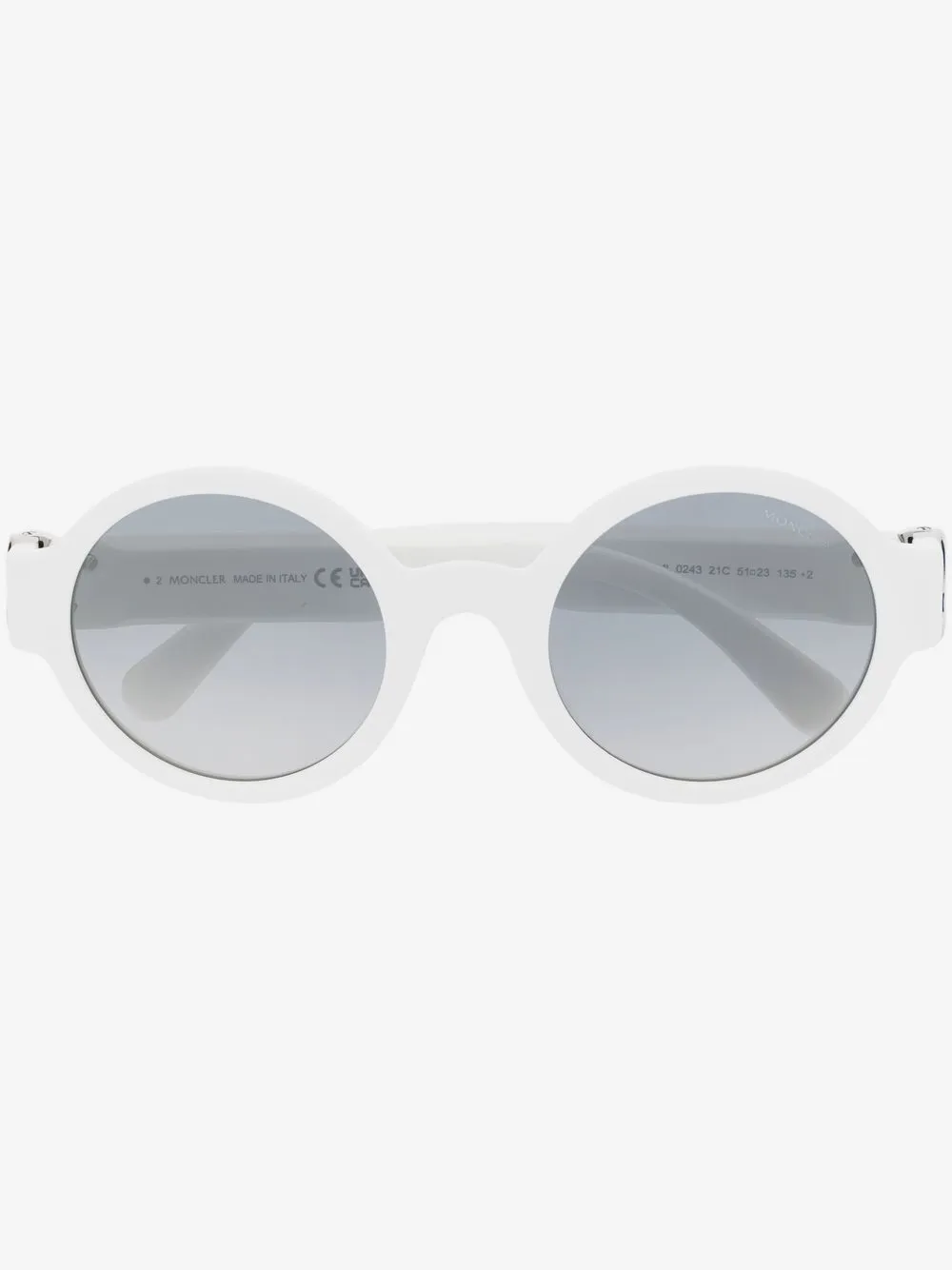 Moncler Eyewear Atriom round-frame sunglasses | White | Image 1