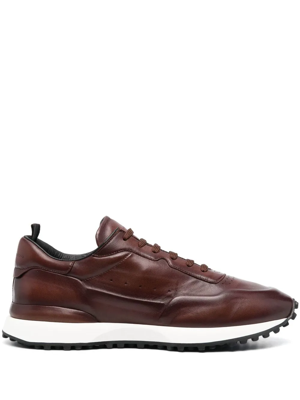 

Officine Creative branded-heel counter low-top sneakers - Brown