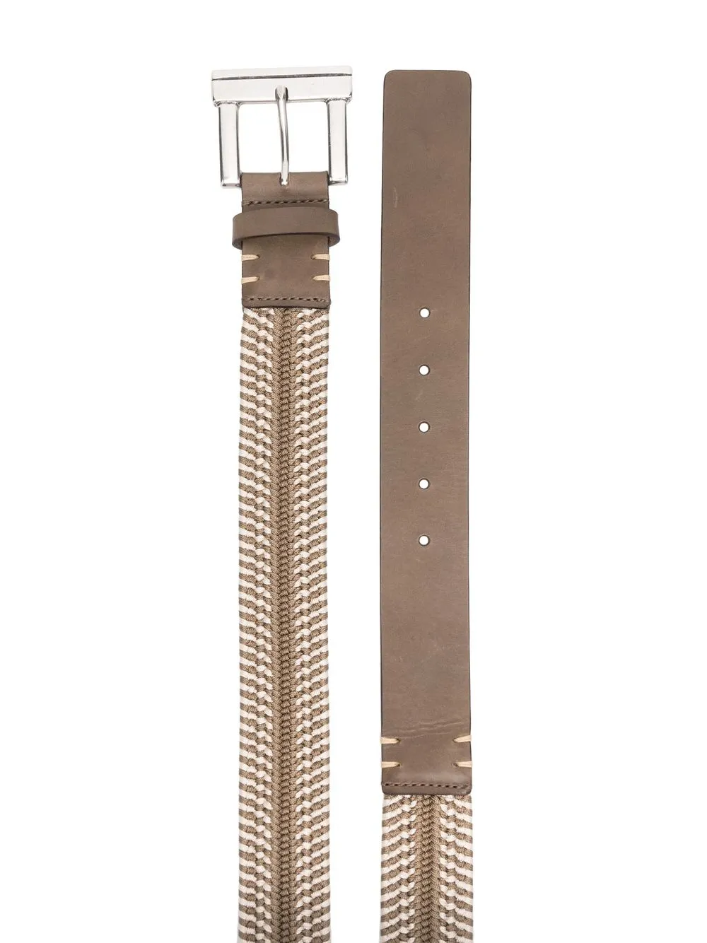 ETRO Riem met gevlochten detail - Beige