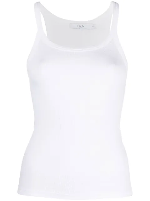 IRO spaghetti-straps cotton top