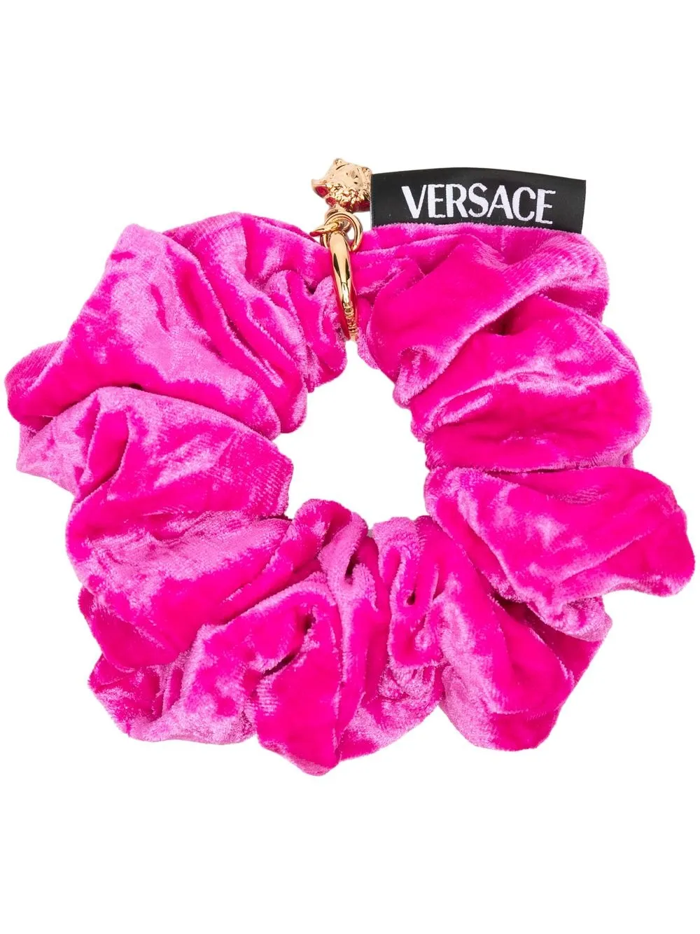 

Versace Medusa-logo scrunchie - Pink