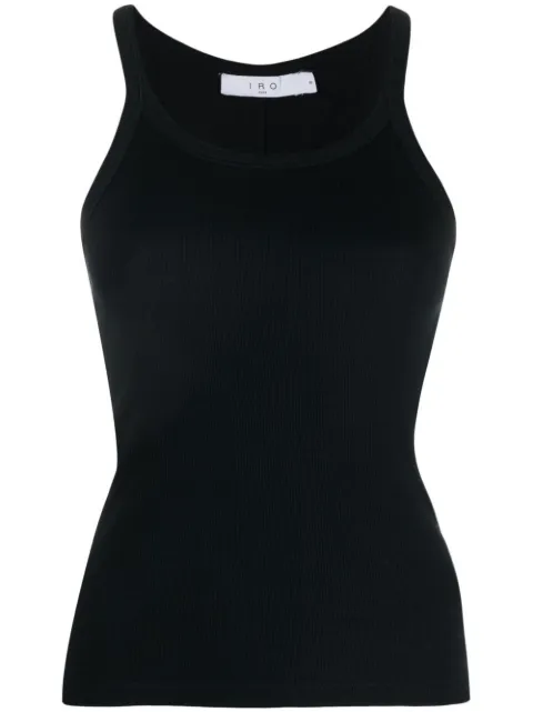 IRO spaghetti-straps cotton top