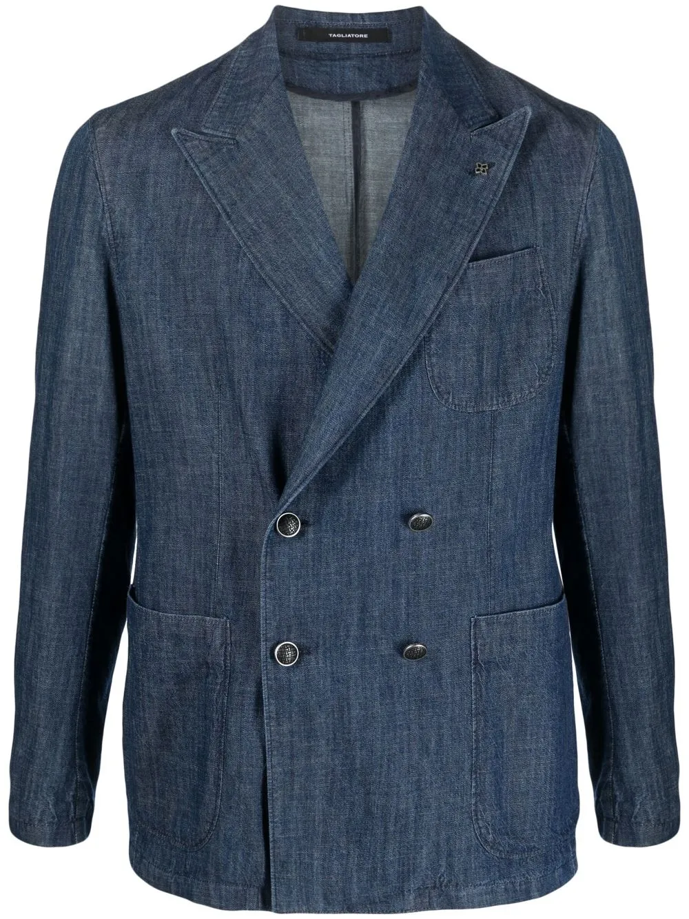 

Tagliatore double-breasted blazer - Blue