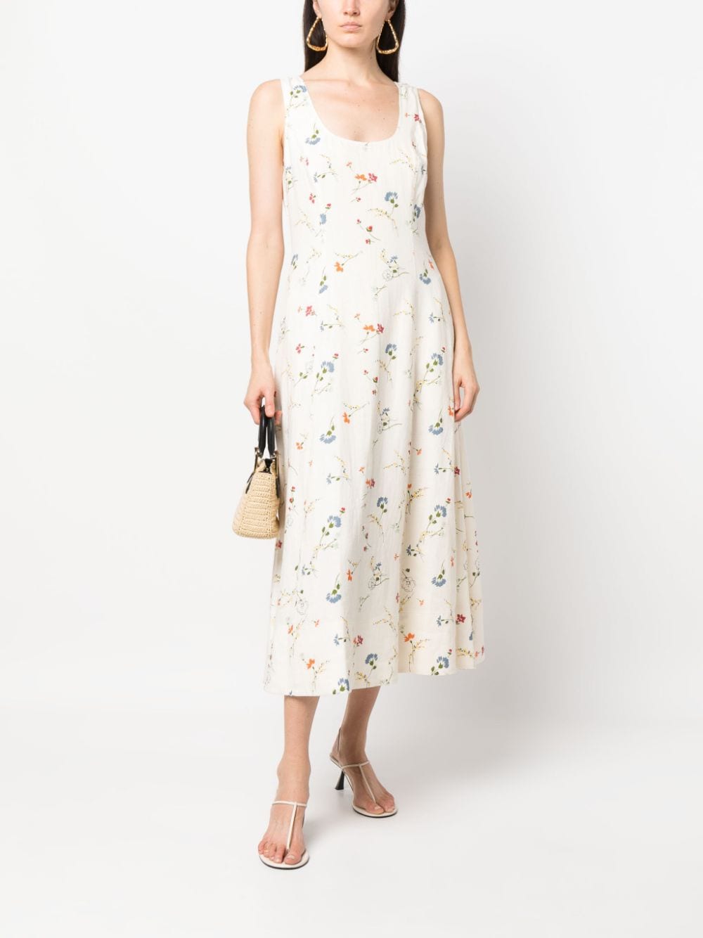 Polo Ralph Lauren floral-print Linen Dress - Farfetch