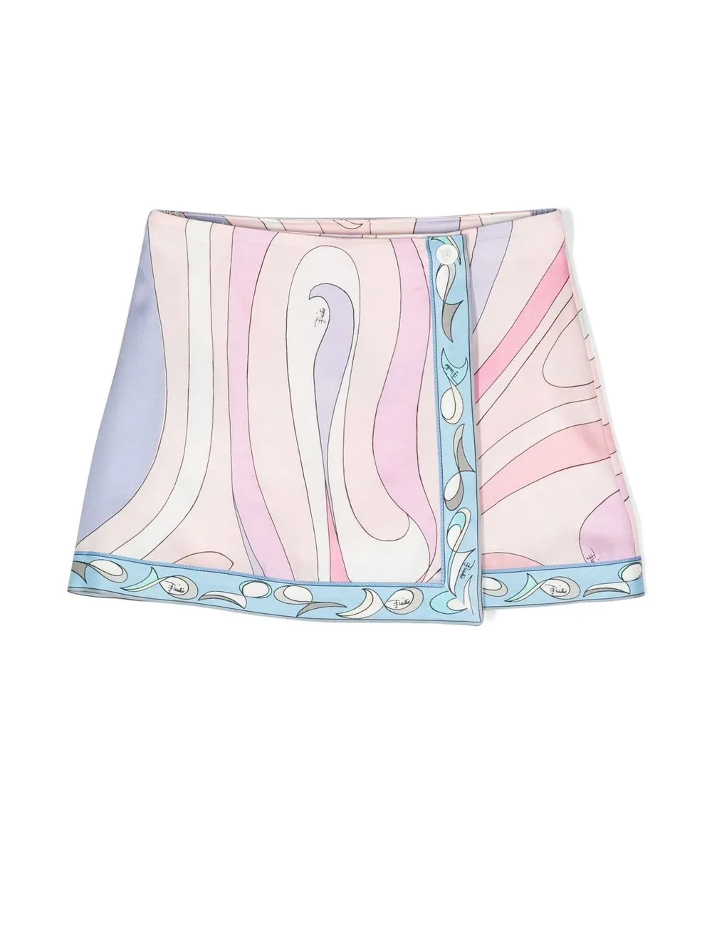 

PUCCI Junior patterned mini skirt - Pink