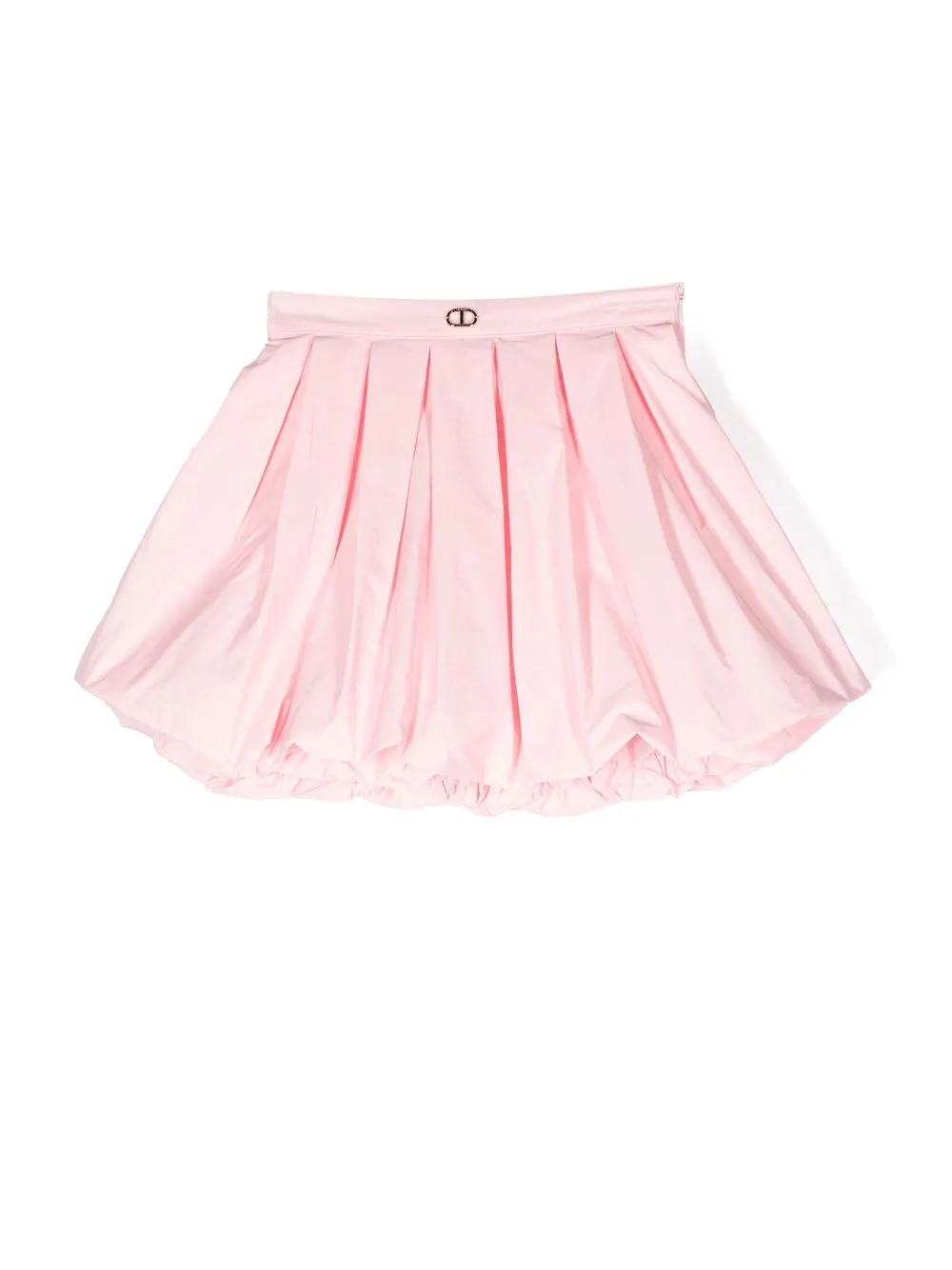 

TWINSET Kids pleated A-line skirt - Pink