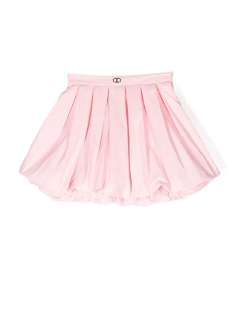 TWINSET Kids pleated A-line skirt