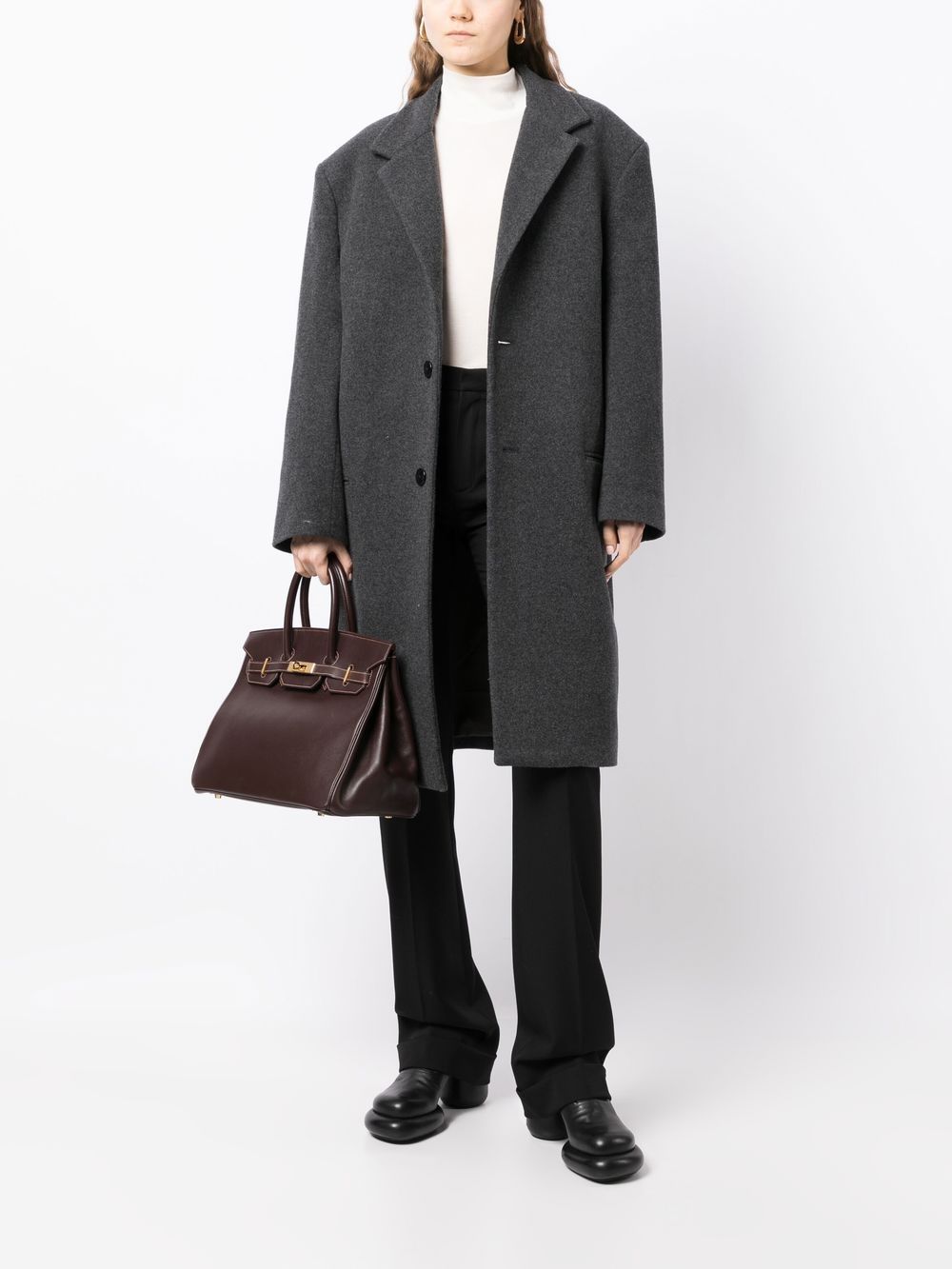 Hermès 2020 pre-owned Shadow Birkin 35 Tote Bag - Farfetch