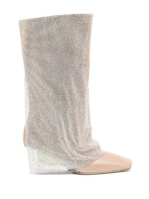 ショートブーツ・ブーティ BENEDETTA BRUZZICHES 'Virginia' boots Beige Benedetta Bruzziches Boots for Women - FARFETCH