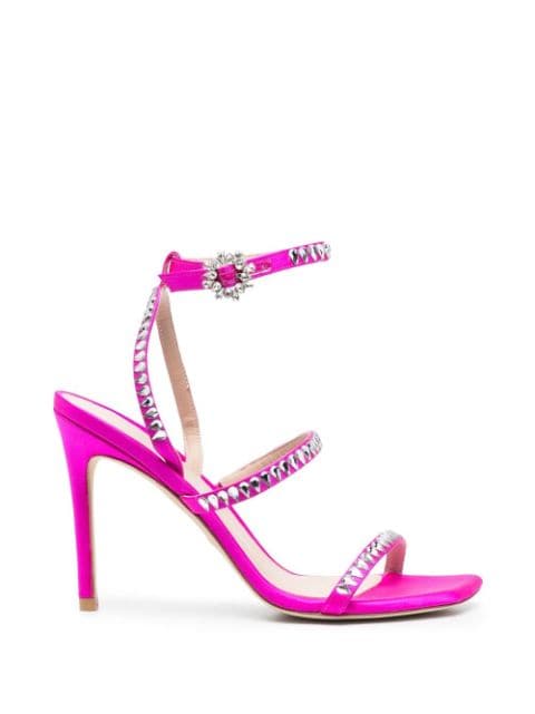 crystal embellished 110mm sandals 