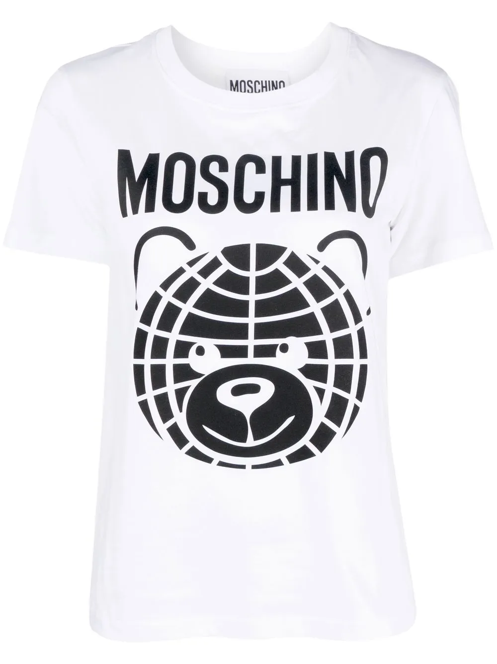 

Moschino logo-print short-sleeved T-shirt - White