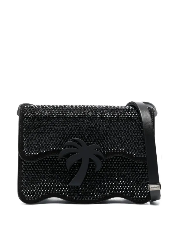 Anna Cecere bags | Borsa gioiello con strass sfumati rosa e nero