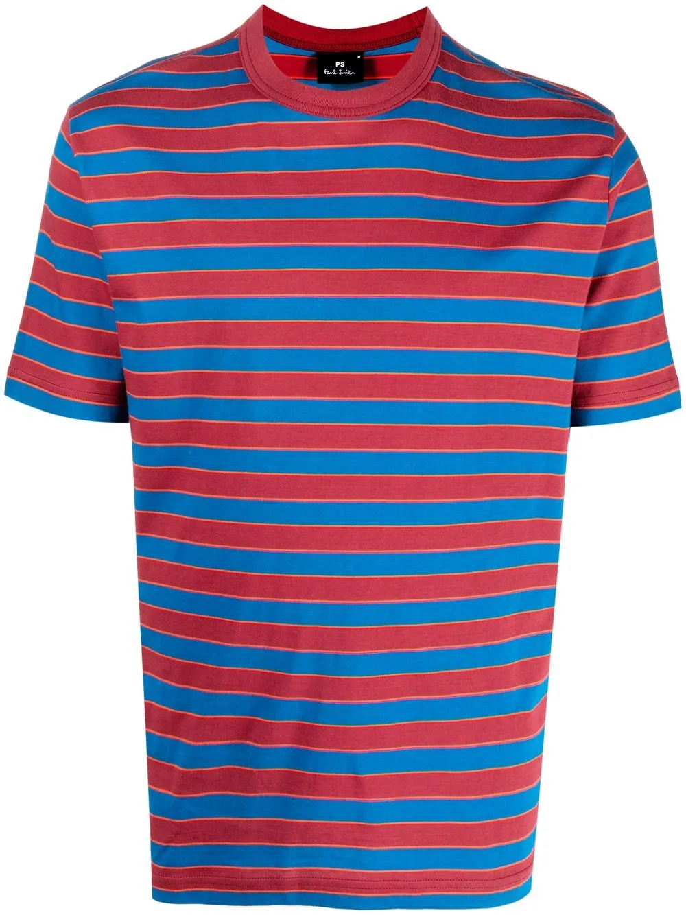 

PS Paul Smith organic cotton striped T-shirt - Blue