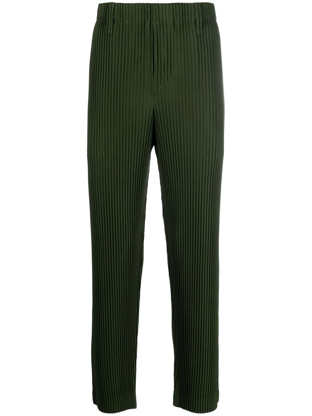 

Homme Plissé Issey Miyake pleated tapered-leg trousers - Green