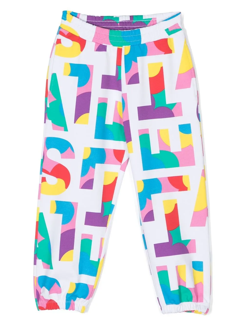 

Stella McCartney Kids logo-print track pants - White