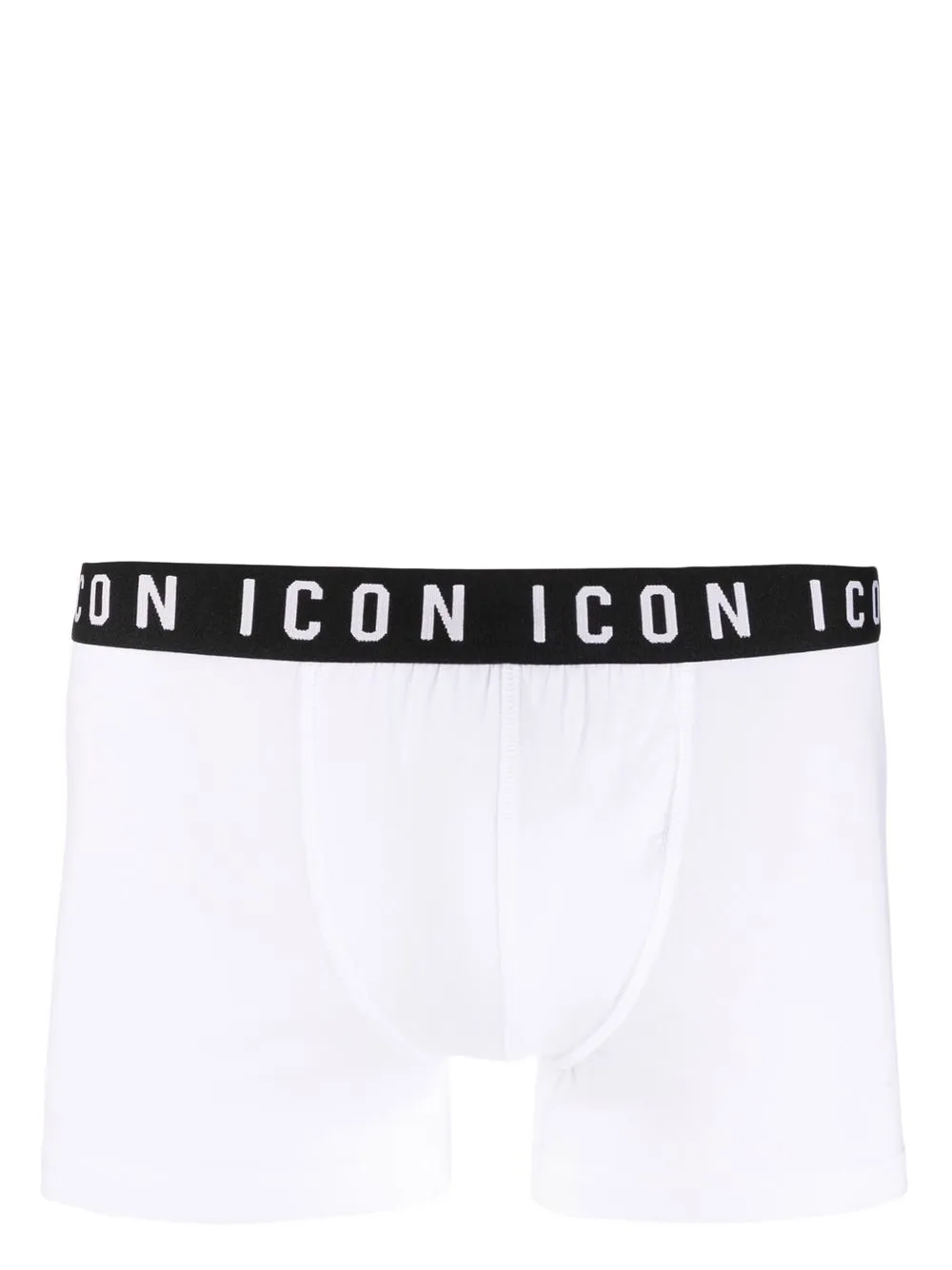 dsquared2 boxer à bande logo icon - blanc