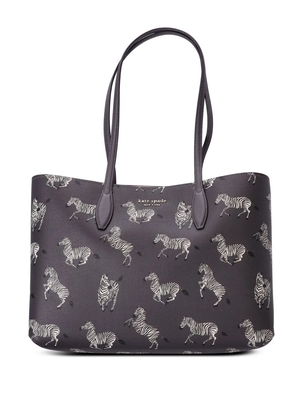 

Kate Spade Zebra-print tote bag - Black