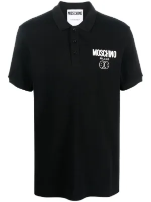 Moschino polo shirt on sale sale