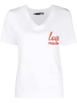 T Shirts by Love Moschino Jersey Shirts Farfetch