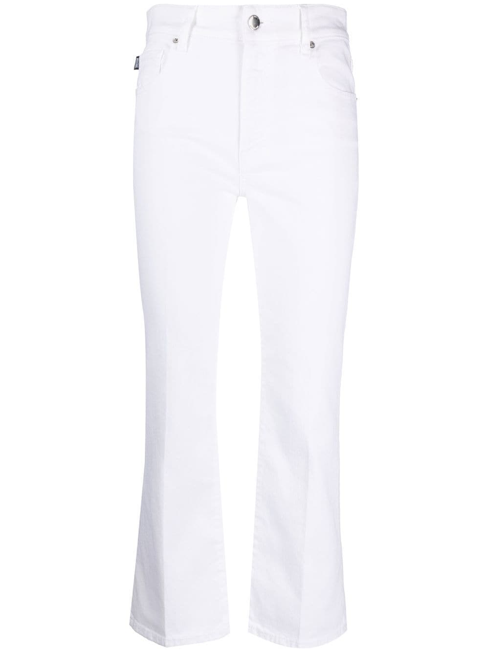 Love Moschino Logo-print Jeans In White