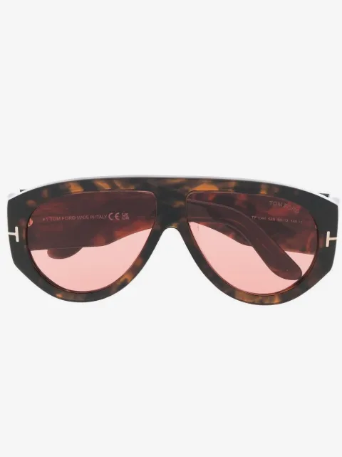 TOM FORD Eyewear Bronson pilot-frame sunglasses