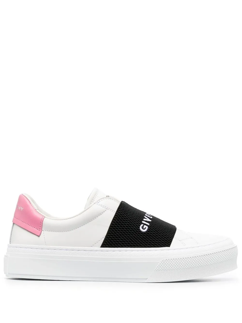 Shop Givenchy City Slip-on Sneakers In White