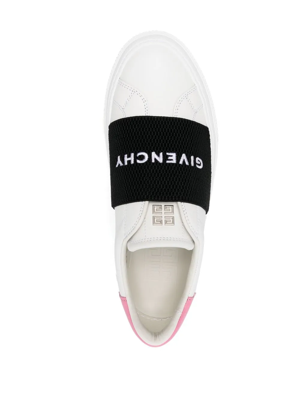 Shop Givenchy City Slip-on Sneakers In White