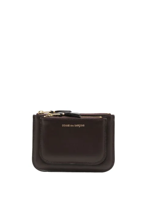 Comme Des Garçons Wallet cartera con doble compartimento