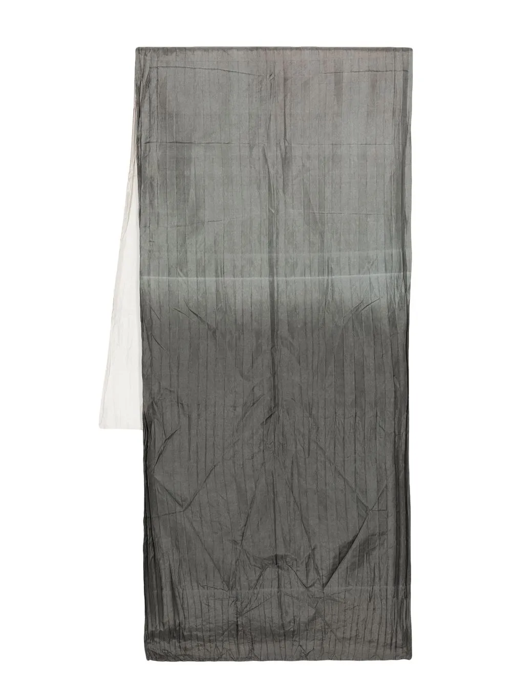 

Giorgio Armani gradient silk scarf - Grey