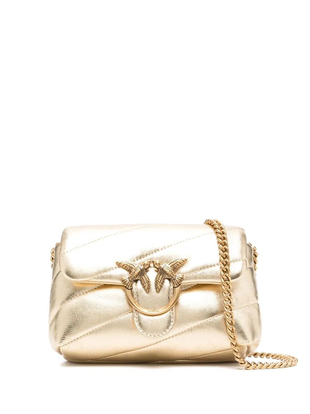 

PINKO Love Puff crossbody bag - Gold