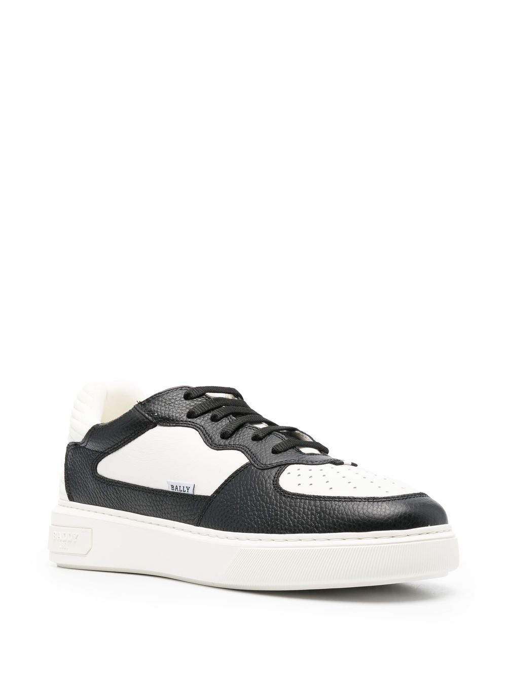 Bally Schuhe sneakers met vlakken - Zwart