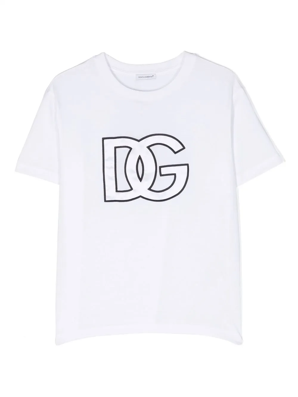 

Dolce & Gabbana Kids logo-print short-sleeved T-shirt - White