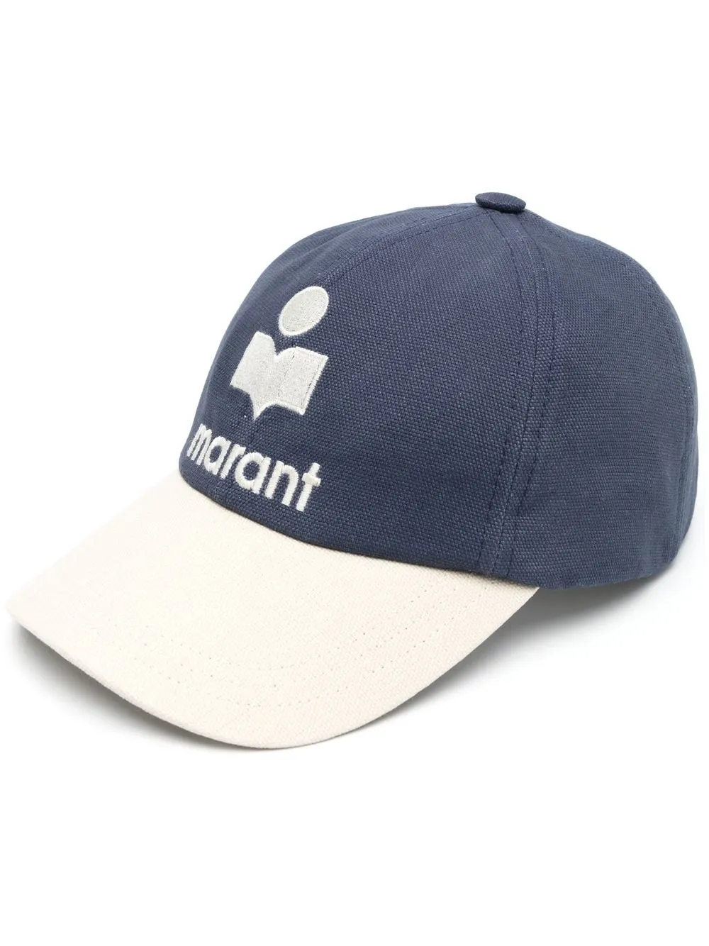 

Isabel Marant gorra con logo bordado - Azul