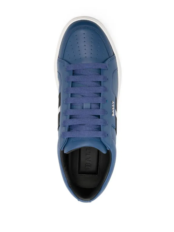 Navy blue deals bally sneakers