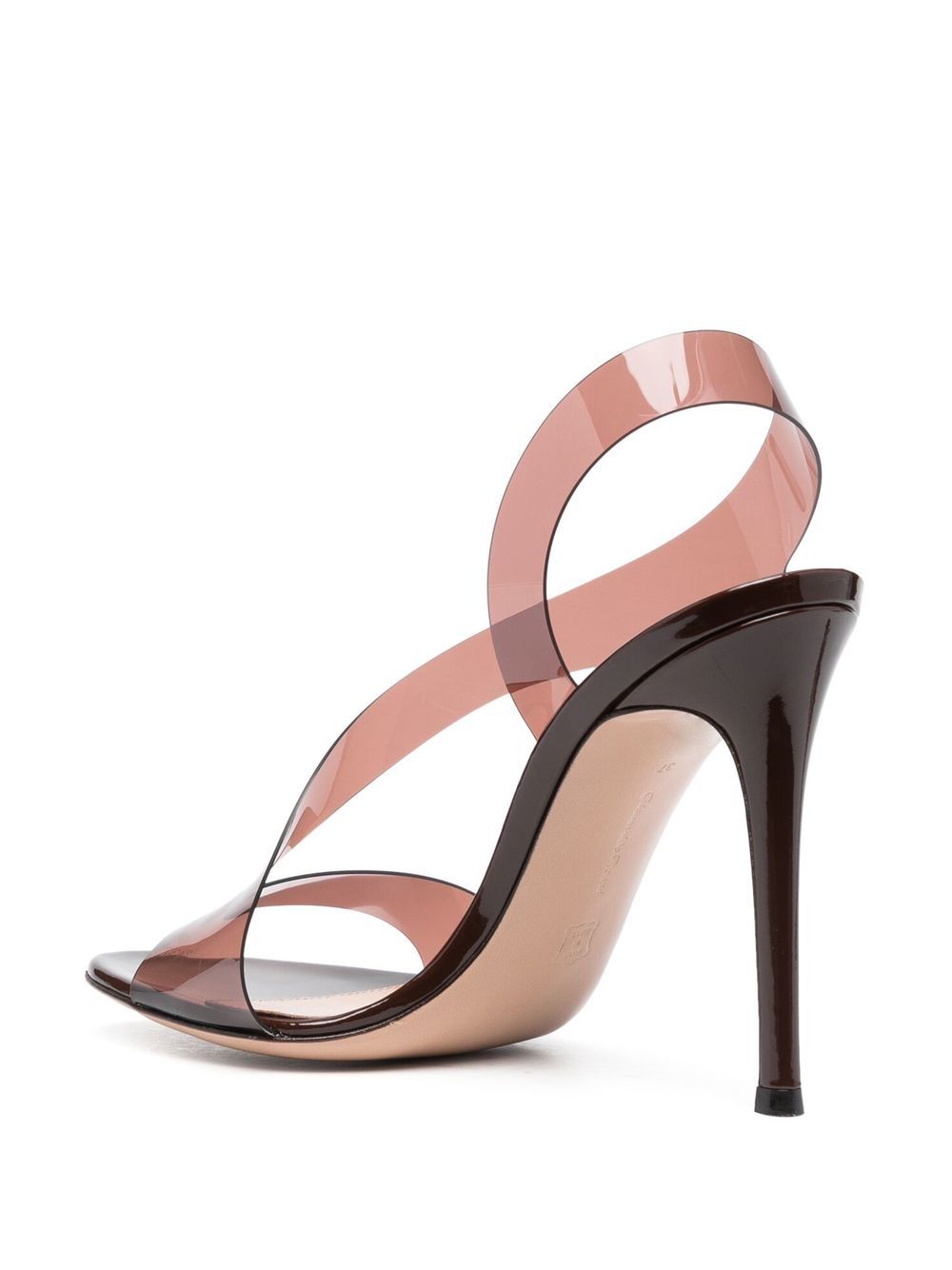 Gianvito Rossi Metropolis 105mm transparent sandals Women