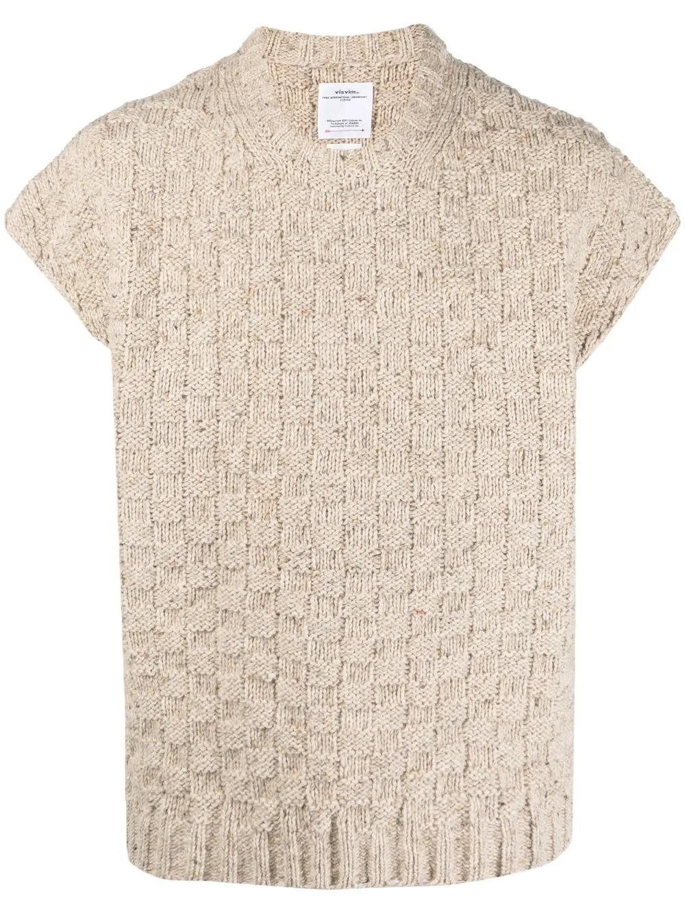 

visvim Mondo chunky-knit vest - Neutrals