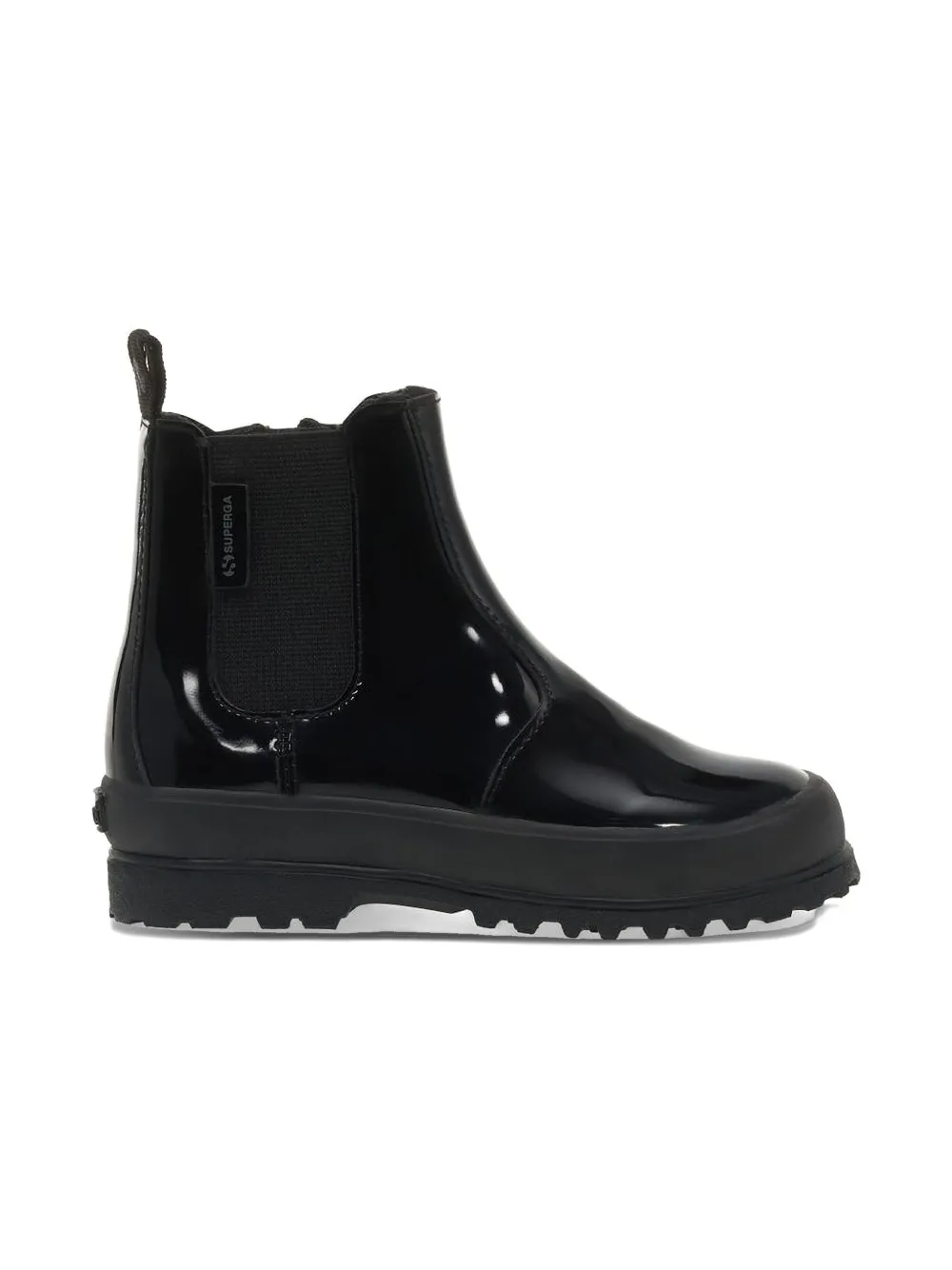 Superga Alpina Zip-up Ankle Boots In Black