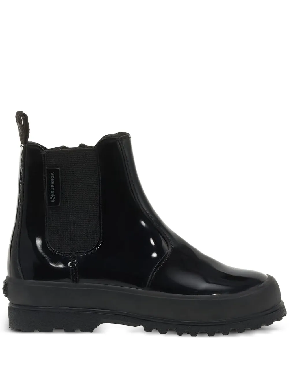 Superga Kids Alpina zip-up ankle boots | Black | Image 1