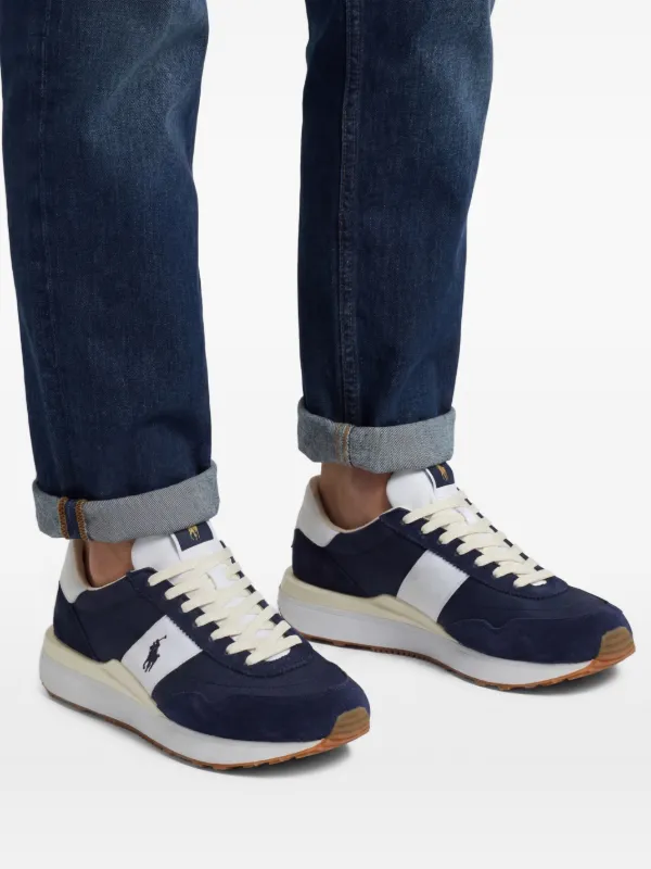 Polo Ralph Lauren Train 89 low-top Sneakers | Blue | FARFETCH