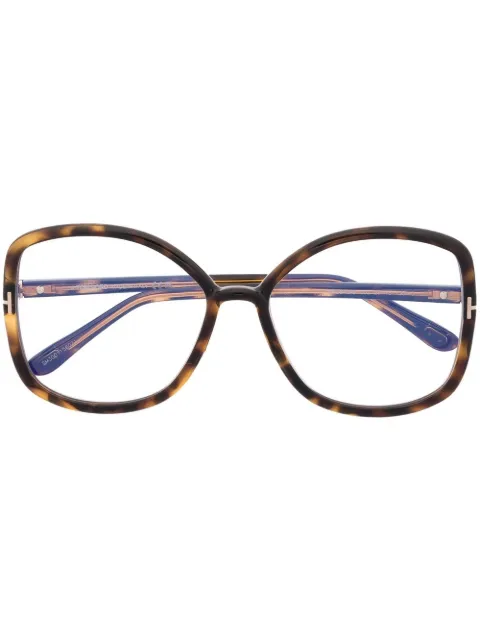 TOM FORD Eyewear lentes FT5845B con armazón oversize