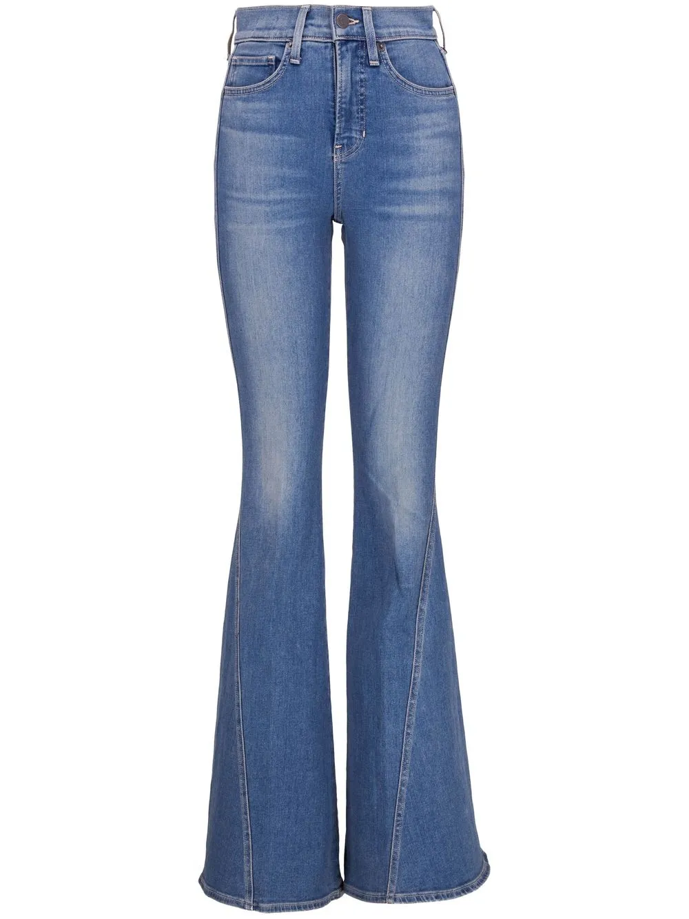 

Veronica Beard high-waisted flared jeans - Blue