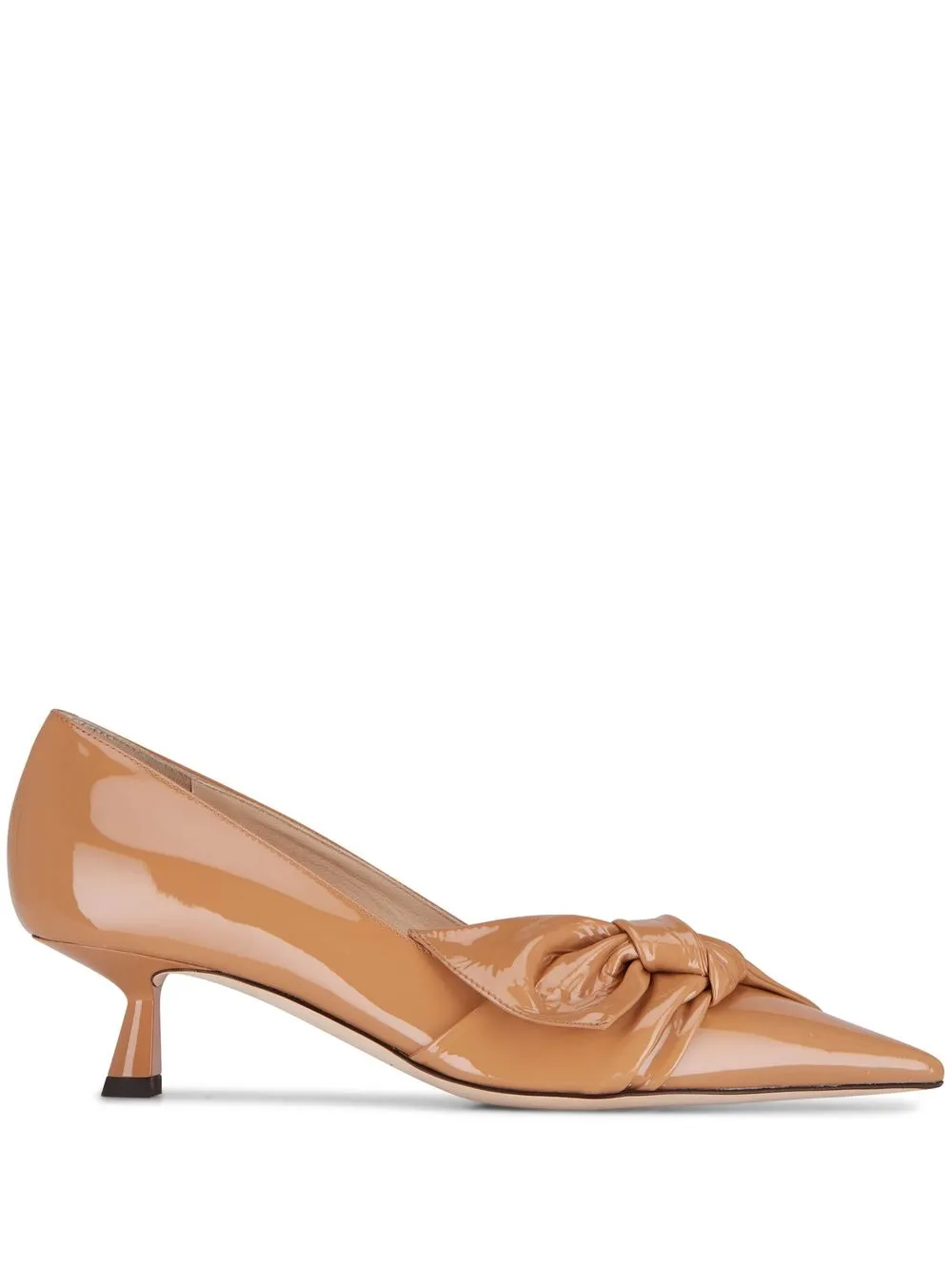 

Jimmy Choo Elinor 45mm pointed pumps - Brown