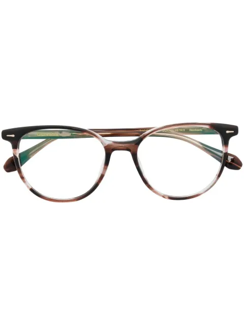 GIGI STUDIOS round-frame tortoiseshell-effect glasses