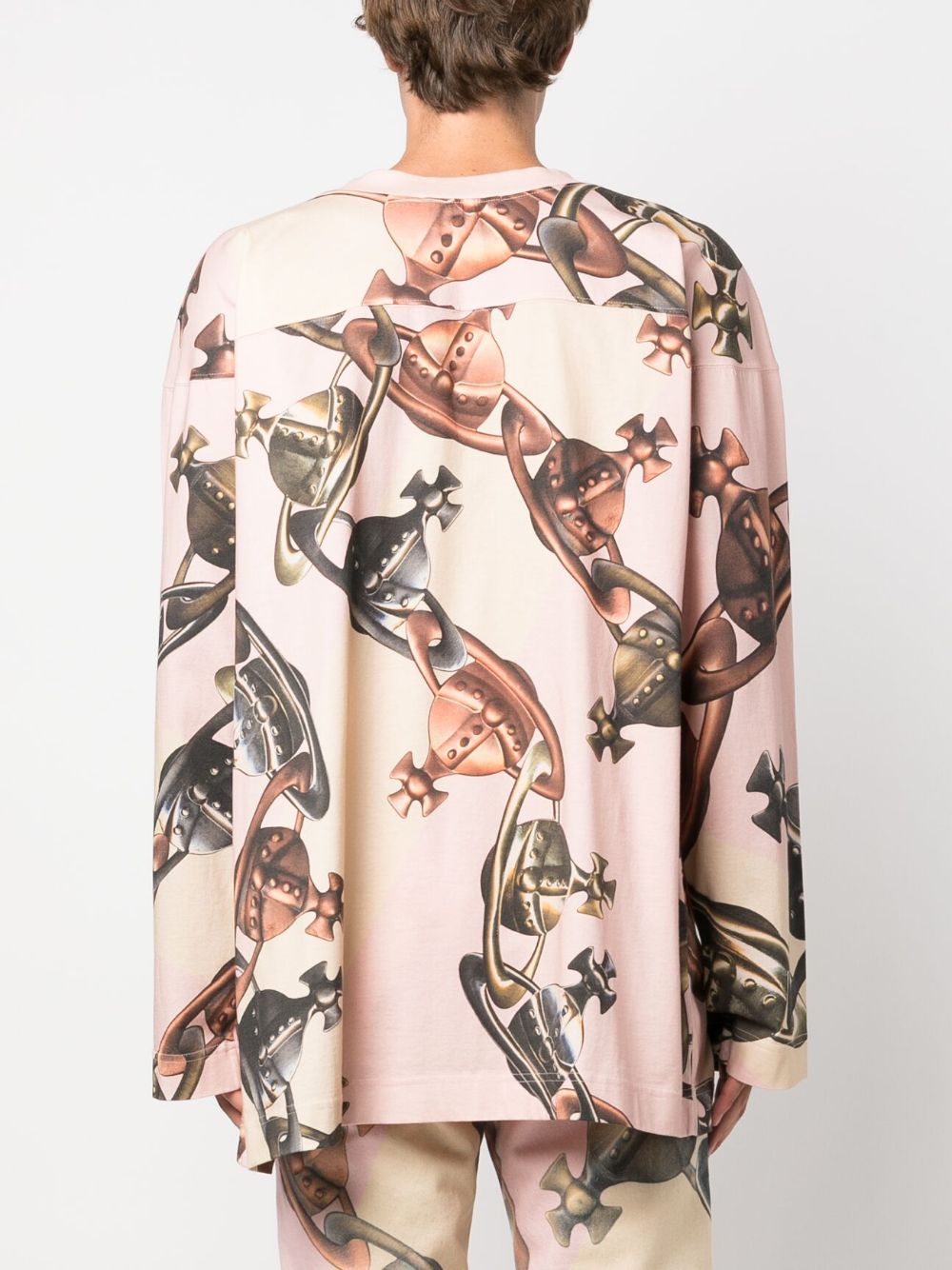 Shop Vivienne Westwood Fresh Orb-print T-shirt In Neutrals