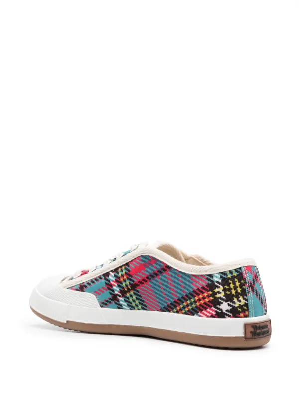 【送料&関税込】Vivienne Westwood Animal Gym Sneaker Vivienne Westwood Animal Gym low-top Sneakers | Blue | FARFETCH