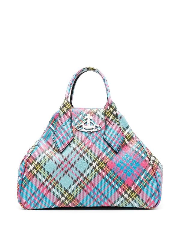 Tartan on sale weekend bag