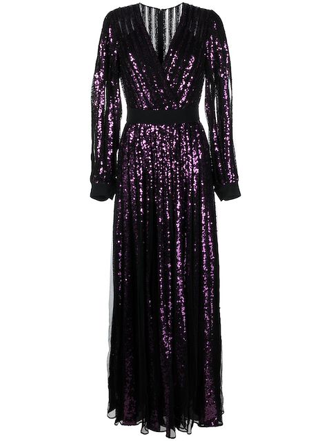 Elie Saab vestido con lentejuelas